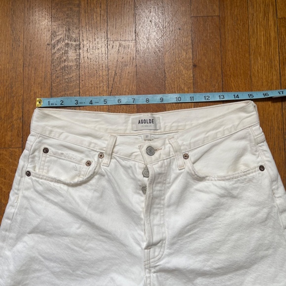 Agolde - PARKER LONG SHORT IN PANNA COTTA - Size 27 - Picture 5 of 7